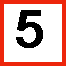 Zahl 5