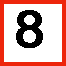 Zahl 8