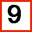 Zahl 9
