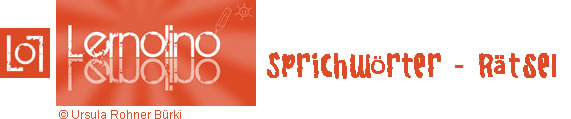 Bild Sprichwörter